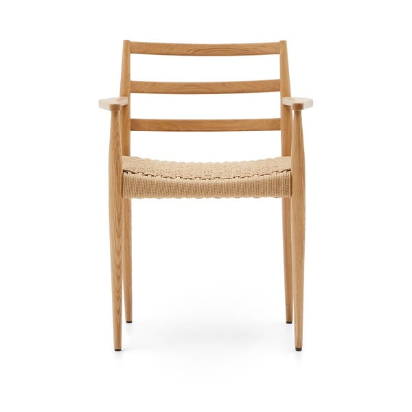 Blagovaonske stolice u setu 2 kom od punog hrasta u prirodnoj boji Analy – Kave Home-image-4