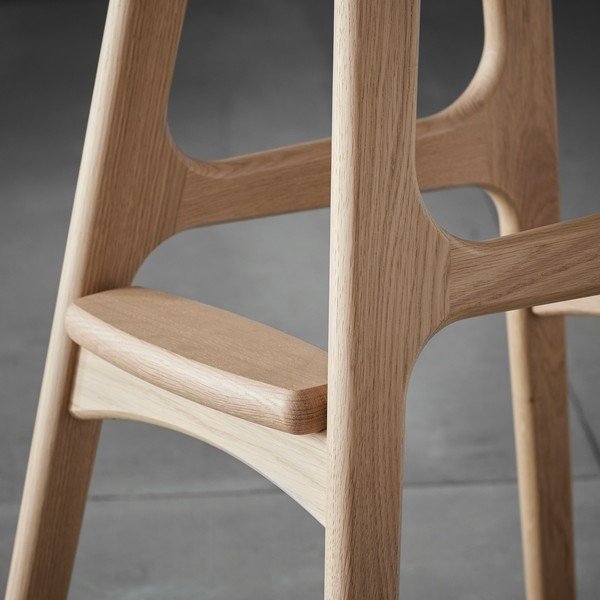 Kožna okretna barska stolica 86 cm Buck – Hammel Furniture-image-4