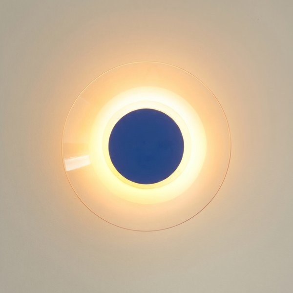 Tamno plava LED zidna lampa 
od akrilnog stakla
 ø 28 cm ASTRO – Thoro-image-3