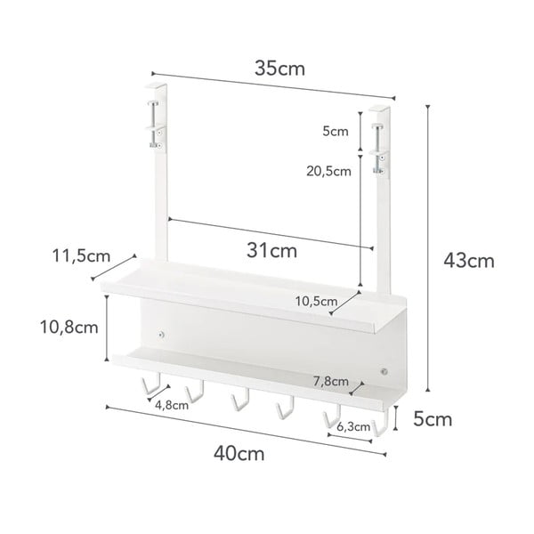 Metalni uredski organizator za kablove Smart – YAMAZAKI-image-4