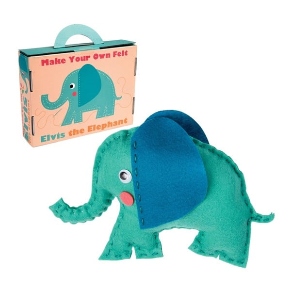 Set za šivanje plišane igračke Rex London Elvis The Elephant