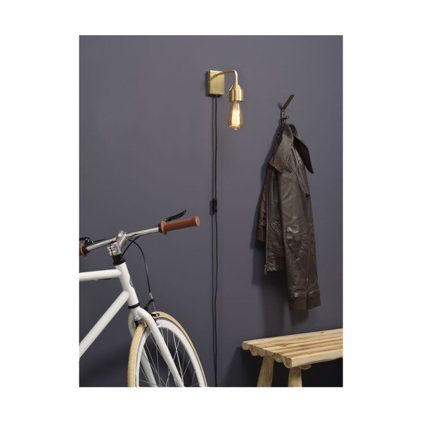 Zidna svjetiljka u zlatnoj boji - it's about RoMi Madrid, visina 17 cm-image-4