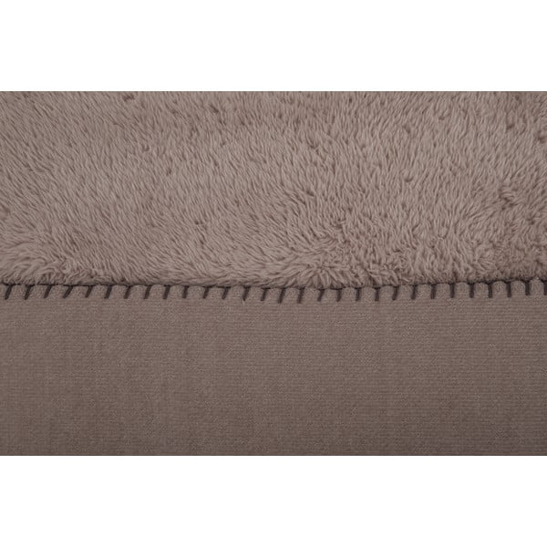 Smeđe-siva deka od mikropliša 150x200 cm Tomo – Tiseco Home Studio-image-2