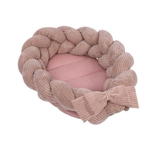 Ružičasto gnijezdo za bebe 47x70 cm – Meowbaby