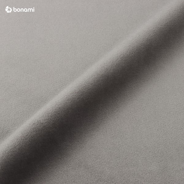 Siva baršunasta kutna garnitura (oblika "U") Jodie - Micadoni Home-image-4