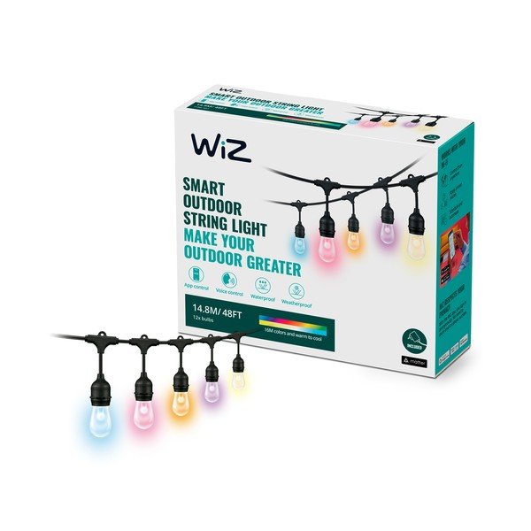 LED pametni vanjski rasvjetni lanac 8 W – WiZ