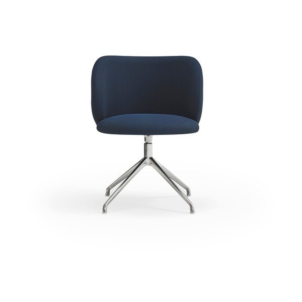 Tamno plava podstavljena blagovaonska stolica Mogi – Teulat-image-1