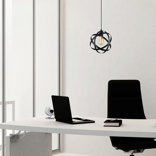 Crno metalno visilica Lama - Squid Lighting-image-3