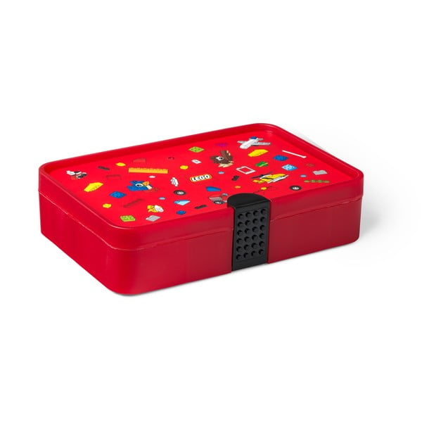 Crvena kutija za pohranu s pretincima LEGO® Iconic