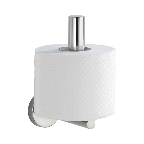 Zidni držač toaletnog papira od nehrđajućeg čelika u sjajno srebrnoj boji Bosio – Wenko-image-2