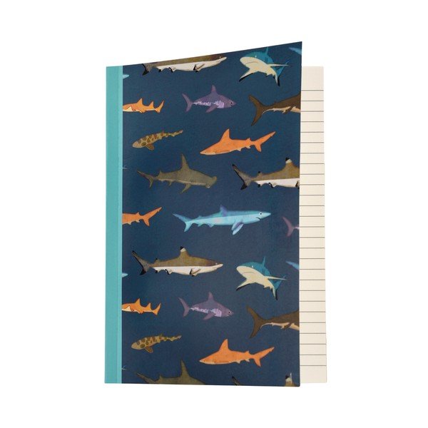 Bilježnica 60 stranica A5 format Sharks - Rex London-image-1