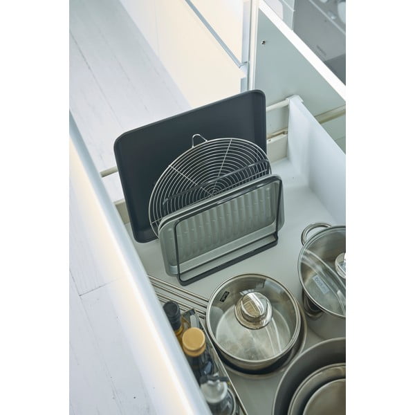 Black metal organizator Yamazaki Tower-image-1