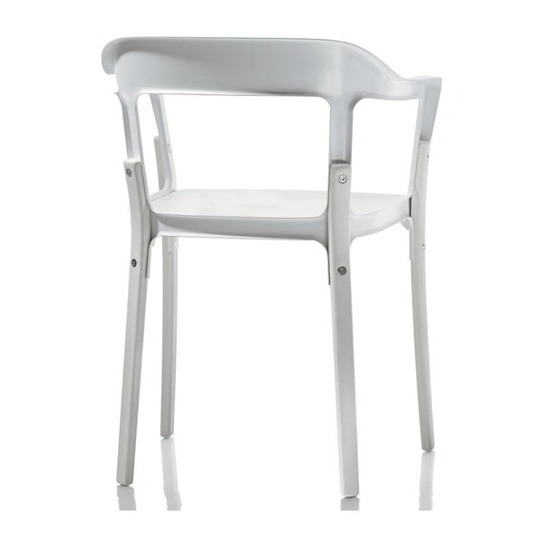 Bijela Magis stolica od čelika