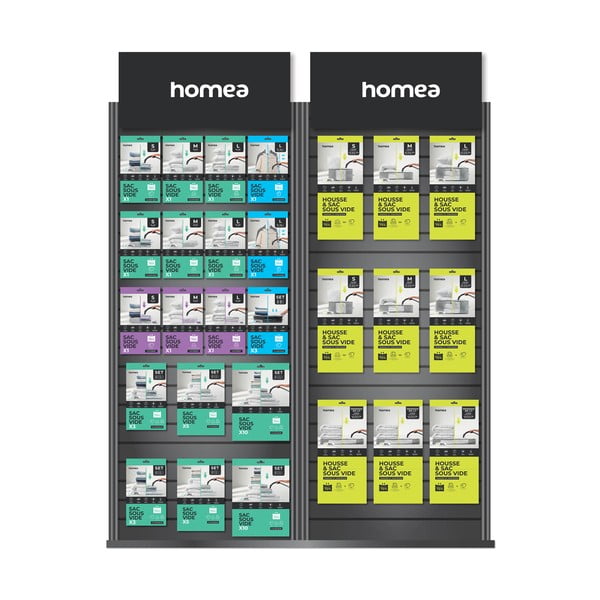 Vakuumska plastična kutija za pohranu odjeće 40x40x25 cm – Homéa-image-2