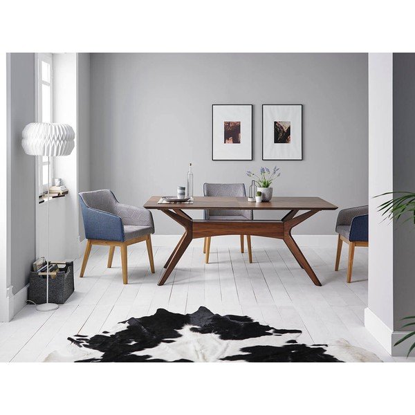 Blagovaonski stol u dekoru od oraha sømcasa Helga, 180 x 95 cm-image-3