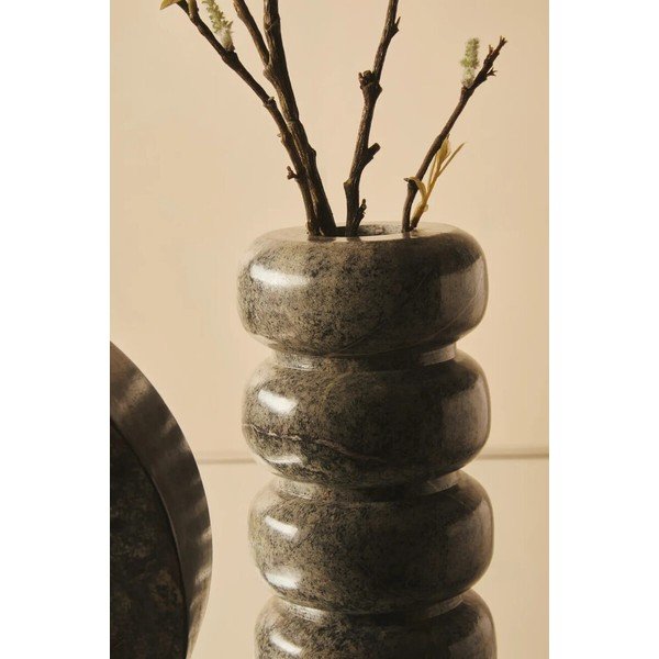 Zelena mramorna vaza (visina 25 cm) Fazio – Premier Housewares-image-1