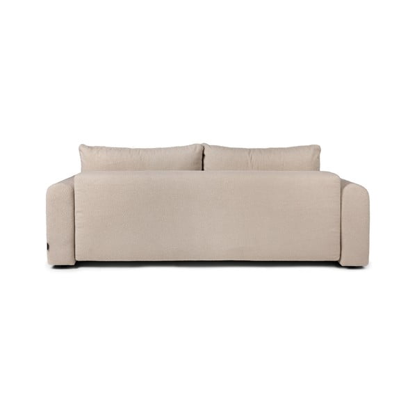 Bež sklopiva sofa od bouclé tkanine 247 cm Quinoa – Bonami Selection-image-4
