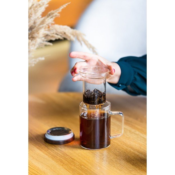 Šalica s cjedilom 350 ml Soho – Vialli Design-image-2