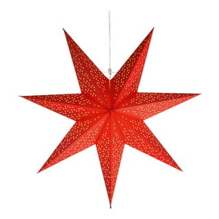 Dekoracija crvenog svjetla Star Trading Dot, ⌀ 54 cm