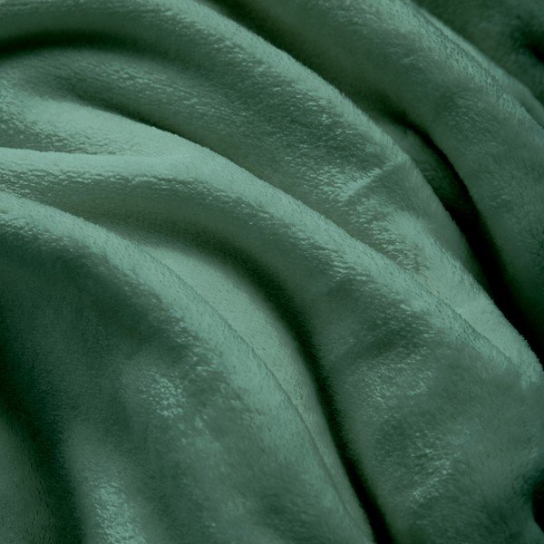 Zelena deka od mikroflanela 220x240 cm Flanou – douceur d'intérieur-image-2