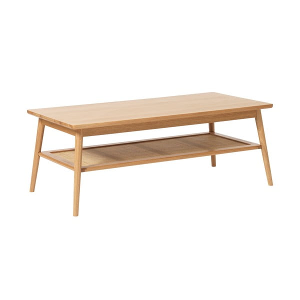 Stolić za kavu s pločom stola u dekoru hrasta u prirodnoj boji 60x120 cm Barrali – Unique Furniture-image-1