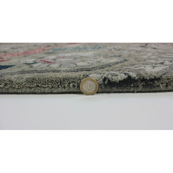 Sivi ručno tkani tepih Flair Rugs Persian Fusion, 120 x 170 cm-image-2