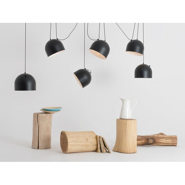 Crna visilica s metalnim sjenilom 250x250 cm Popo - CustomForm-image-4