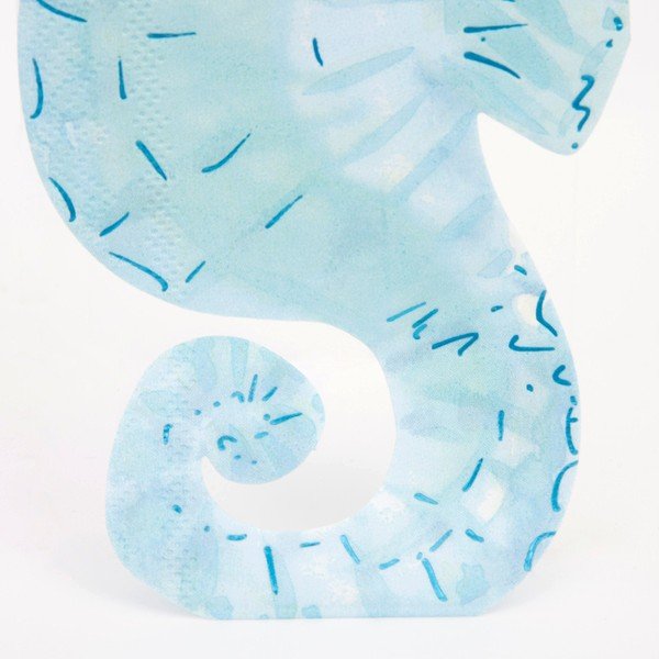 Papirnati ubrusi u setu 16 kom Seahorse – Meri Meri-image-4