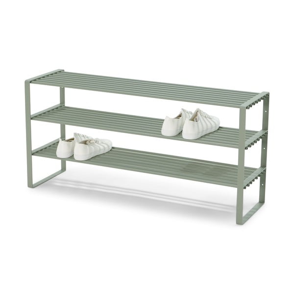 Prljavo zeleni metalni ormarić za cipele 100x48,5x29 cm Rex – Spinder Design