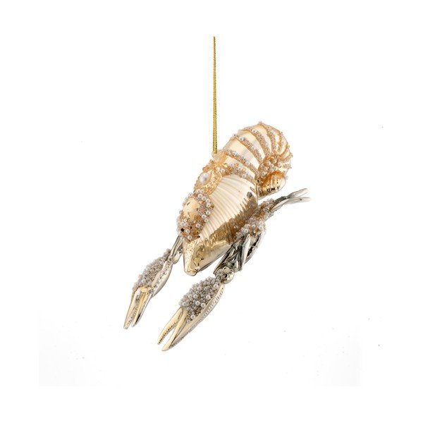 Stakleni ukas za božićno drvce 13,5 cm Bejewelled Lobster – Sass & Belle