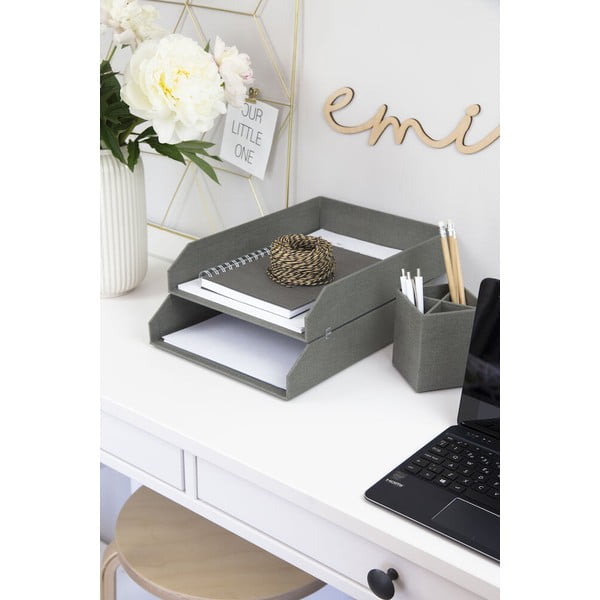 Kartonski uredski organizatori u setu 2 kom za dokumente Hakan – Bigso Box of Sweden-image-2