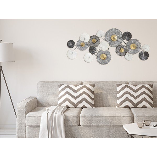 Metalni zidni ukras Mauro Ferretti Troby, 143 x 64 cm-image-1