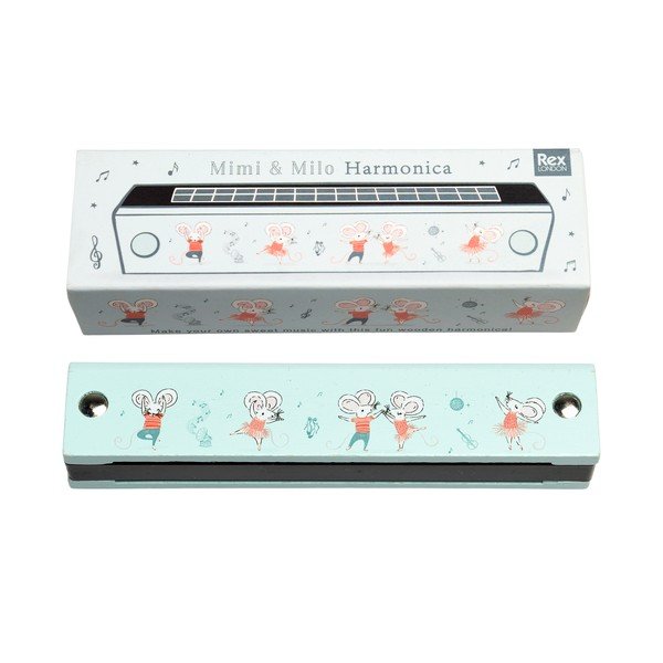 Glazbena igračka Harmonica Mimi and Milo – Rex London-image-3