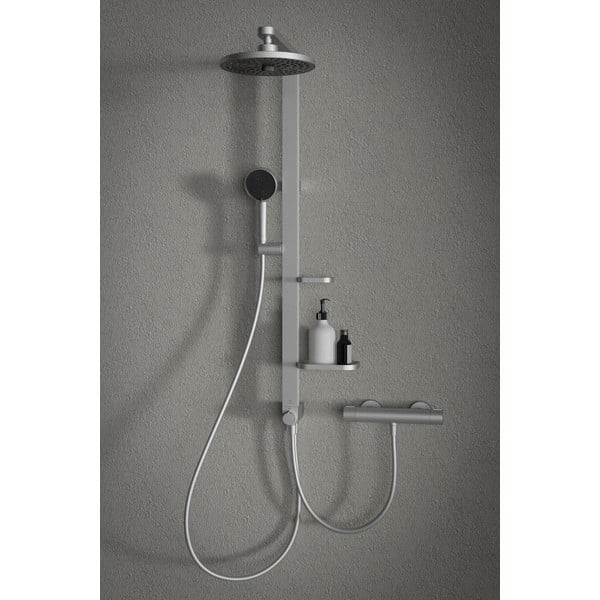 Plastična ručka za tuš u mat srebrnoj boji ALU+ – Ideal Standard-image-2