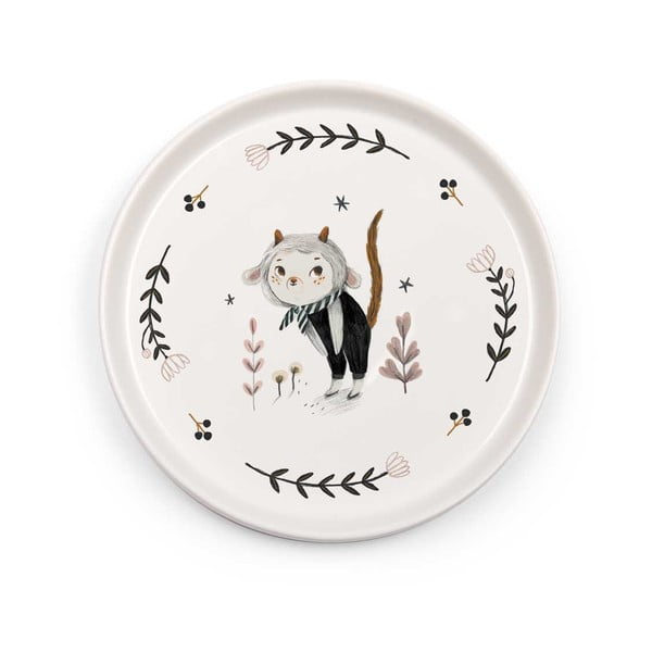 Porculanski dječji blagovaonski set 3 kom Après la Pluie - Moulin Roty-image-1