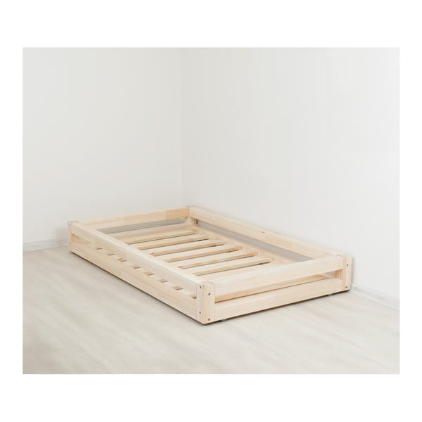 Set lakiranih ladica ispod kreveta i 4 produžene noge Benlemi, za krevet 90 x 180 cm-image-3