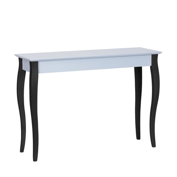 Svijetlo sivi konzolni stol s crnim nogama Ragaba Lilo širine 105 cm