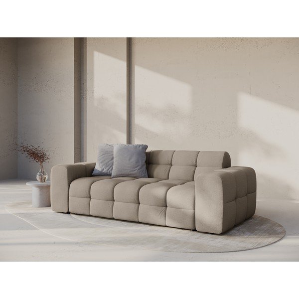 Smeđa sofa 222 cm Kendal – Micadoni -image-1