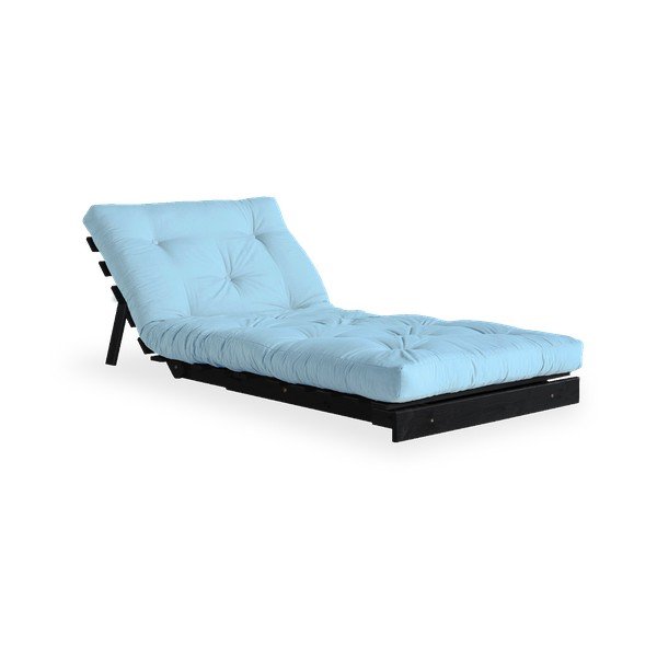 Podesiva fotelja Karup Design Roots Crno/Svijetloplavo-image-4