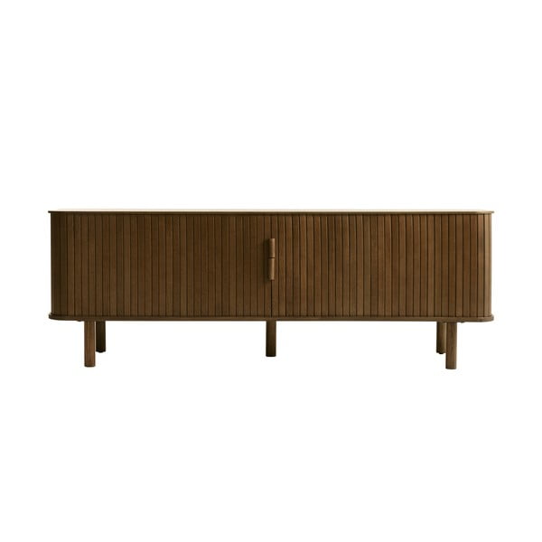 Smeđa TV komoda u dekoru hrasta 56x160 cm Cavo – Unique Furniture