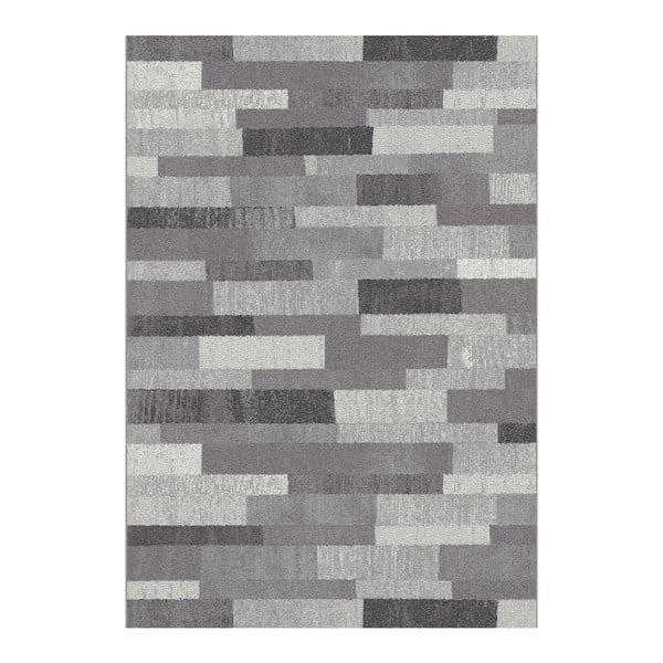 Sivi tepih Universal Adra Grey, 133 x 190 cm