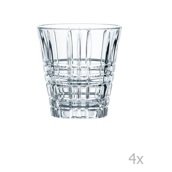 Set od 4 kristalne čaše Nachtmann Square Tumbler, 260 ml