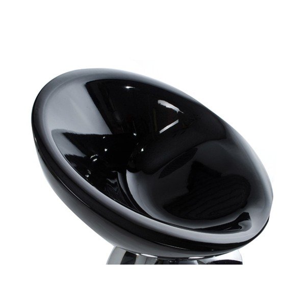 Crna okretna stolica Kokoon Design Bowl-image-3