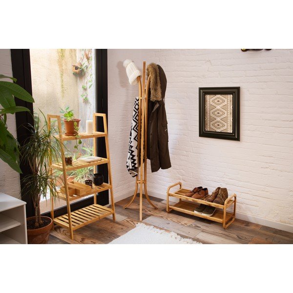 Vješalica od bambusa Compactor Coat & Hat Bamboo-image-1