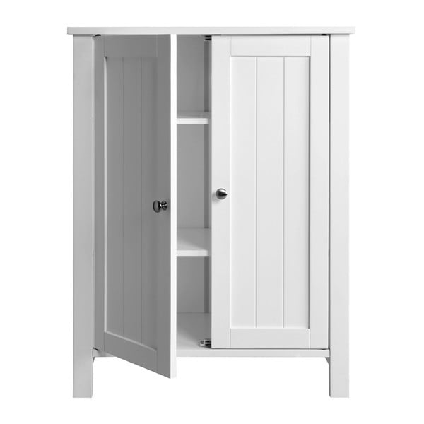 Bijeli kupaonski ormar s vratima Songmics, širina 60 cm-image-2