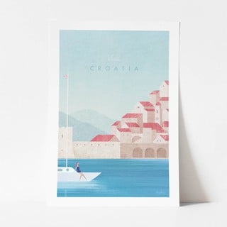 Poster Travelposter Croatia, 30 x 40 cm