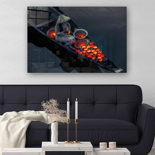 Staklena slika 70x50 cm China - Wallity-image-1