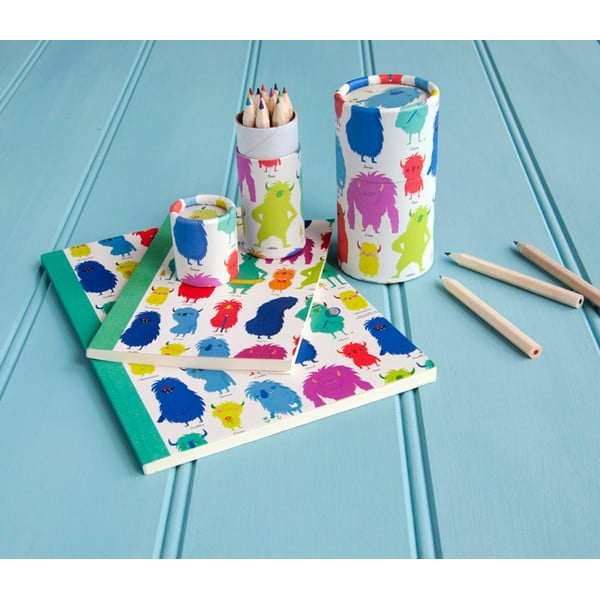 Set od 12 mini bojica Rex London Monsters Of The World-image-3