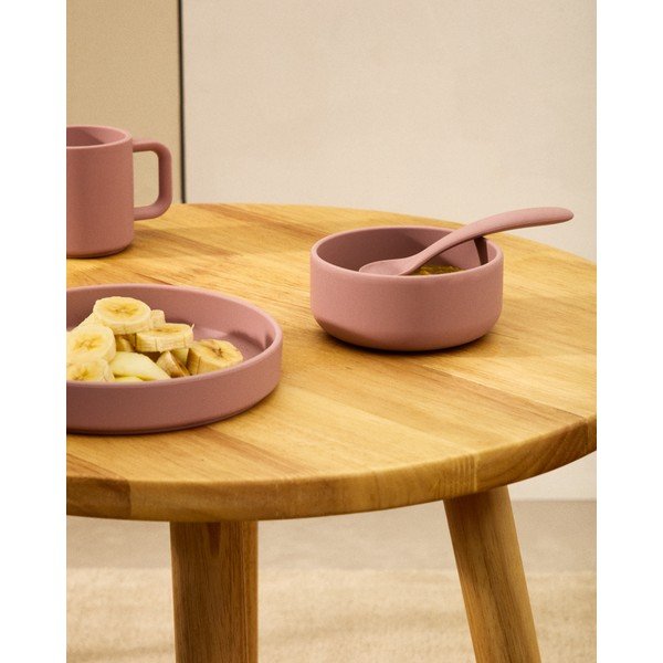 Silikonski dječji set posuđa 2 kom Lili – Kave Home-image-3