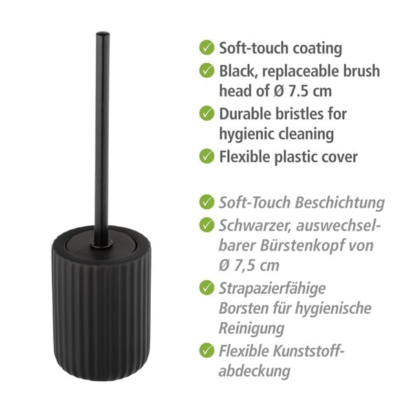 Crna WC četka Wenko Belluno-image-3